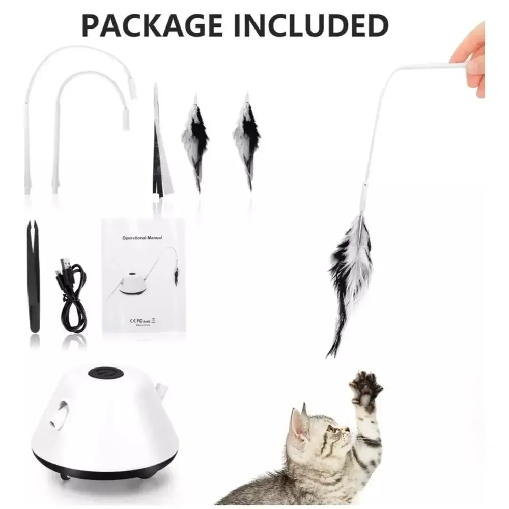 Magic Tail Cat Toy Catch Me If You Can LED Light New Kitty Interactive - Picture 6 of 8